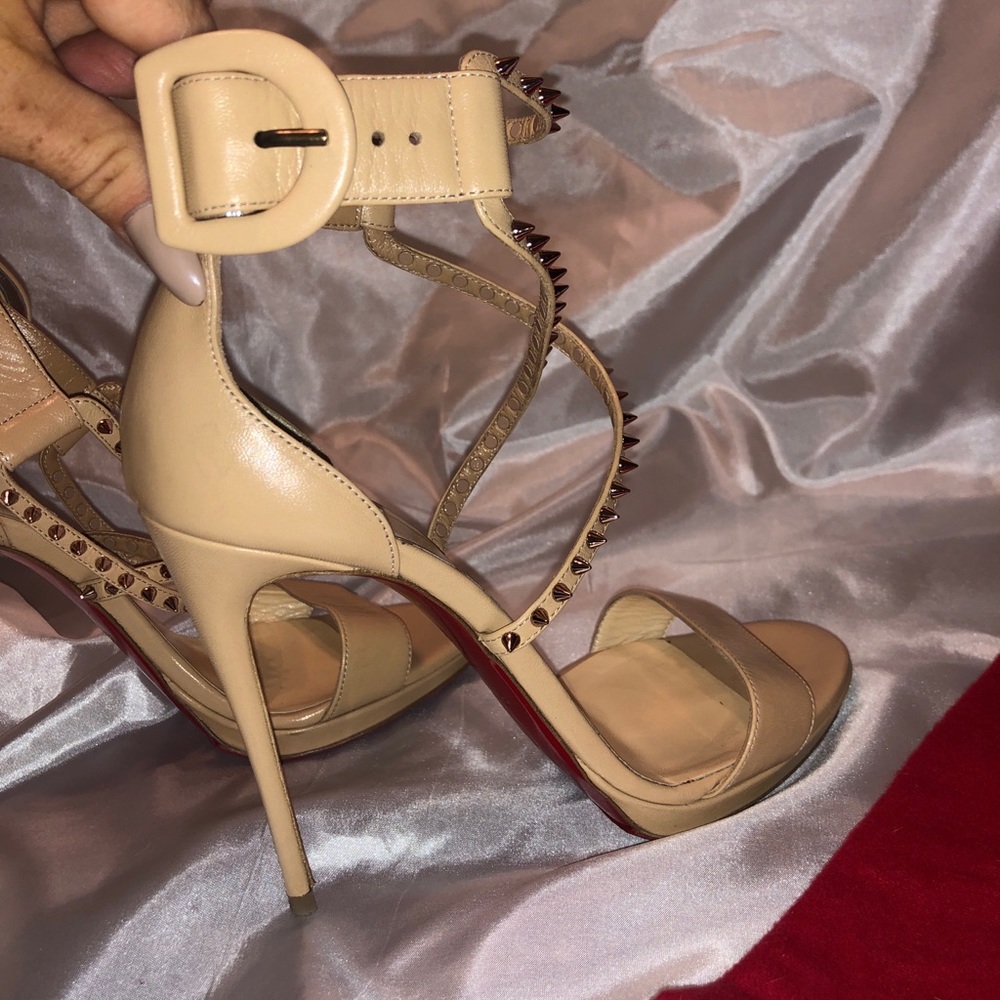 Chock lux Leather platform sandals